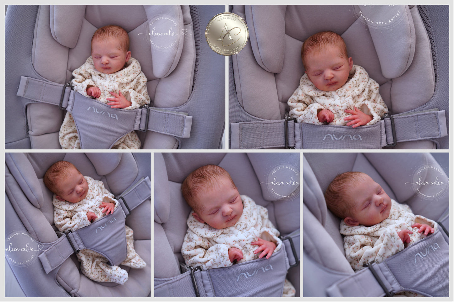 Artwork artist doll Baby Sama - Prototype by Ebtehal Abul, Reborn by Alexa Calvo