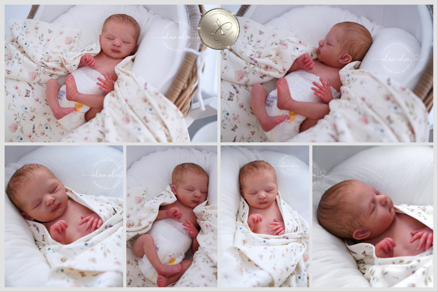 Artwork artist doll Baby Sama - Prototype by Ebtehal Abul, Reborn by Alexa Calvo