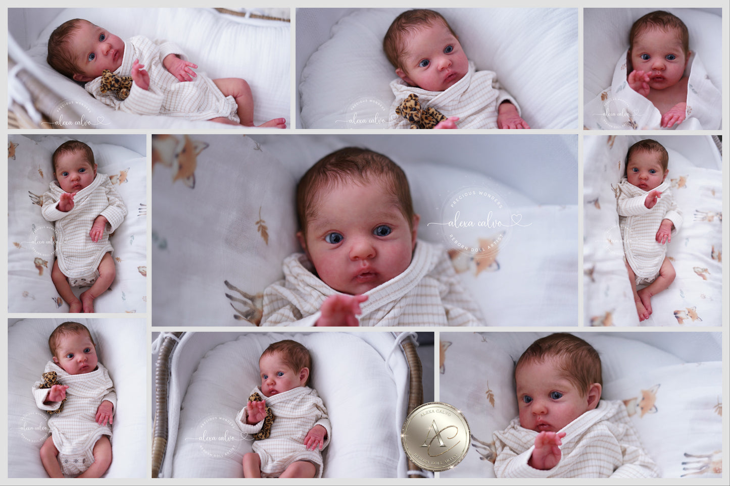 Baby Mikki - Prototype by Irina Kaplanskaya, Reborn by Alexa Calvo