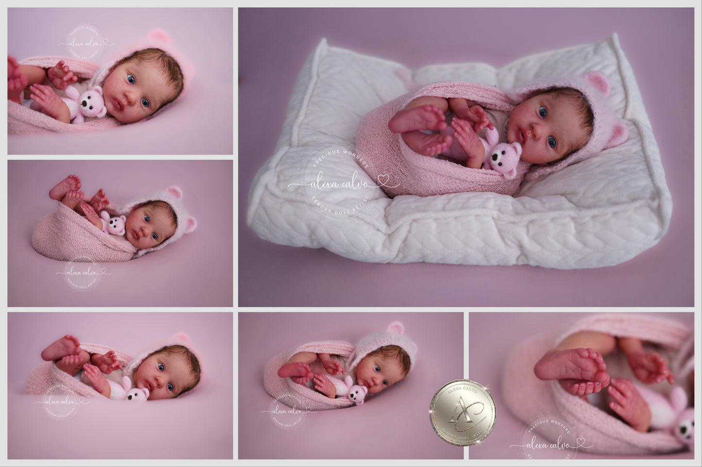 Baby Mikki - Prototype by Irina Kaplanskaya, Reborn by Alexa Calvo
