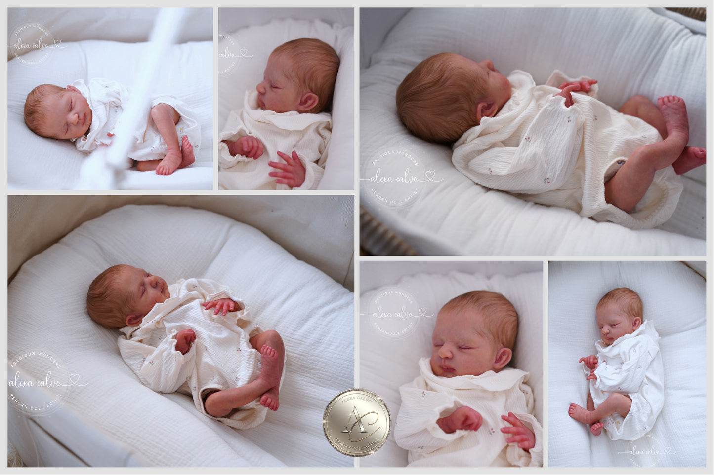 Artwork artist doll Baby Sama - Prototype by Ebtehal Abul, Reborn by Alexa Calvo