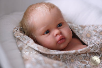 Baby Ellie  - Prototype by Irina Kaplanskaya, Reborn by Alexa Calvo