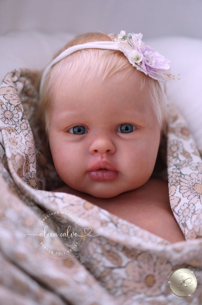 Baby Ellie  - Prototype by Irina Kaplanskaya, Reborn by Alexa Calvo