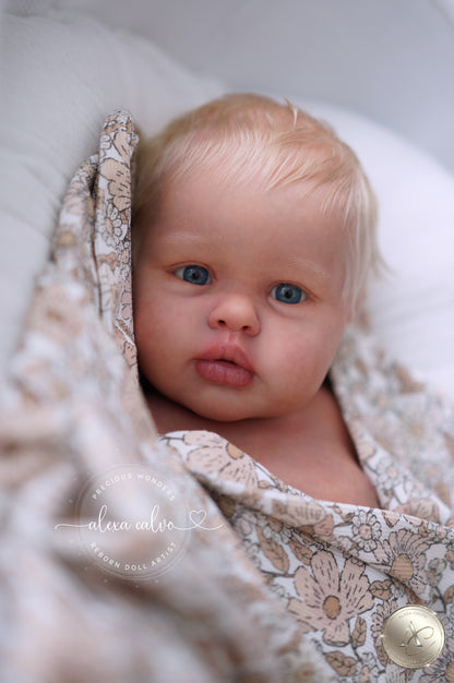 Baby Ellie  - Prototype by Irina Kaplanskaya, Reborn by Alexa Calvo