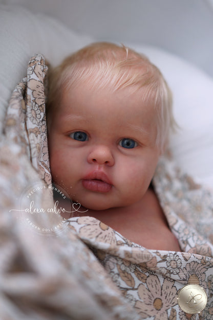 Baby Ellie  - Prototype by Irina Kaplanskaya, Reborn by Alexa Calvo