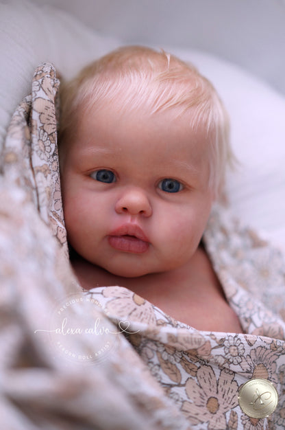 Baby Ellie  - Prototype by Irina Kaplanskaya, Reborn by Alexa Calvo