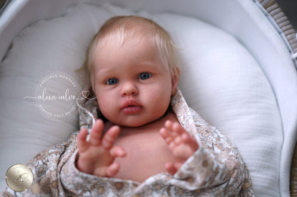 Baby Ellie  - Prototype by Irina Kaplanskaya, Reborn by Alexa Calvo