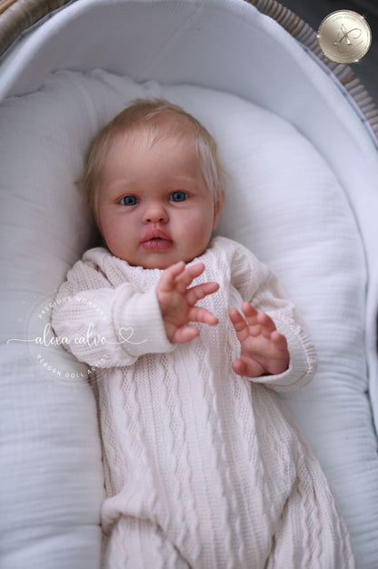 Baby Ellie  - Prototype by Irina Kaplanskaya, Reborn by Alexa Calvo