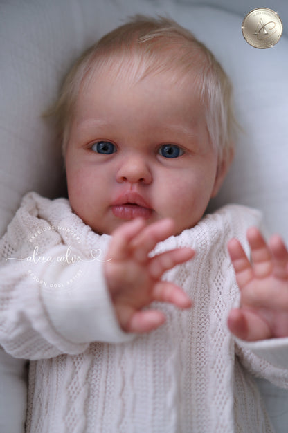 Baby Ellie  - Prototype by Irina Kaplanskaya, Reborn by Alexa Calvo