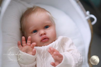 Baby Ellie  - Prototype by Irina Kaplanskaya, Reborn by Alexa Calvo