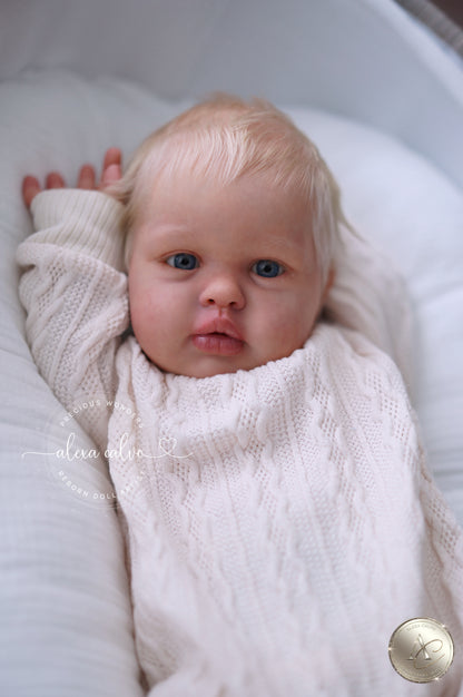 Baby Ellie  - Prototype by Irina Kaplanskaya, Reborn by Alexa Calvo