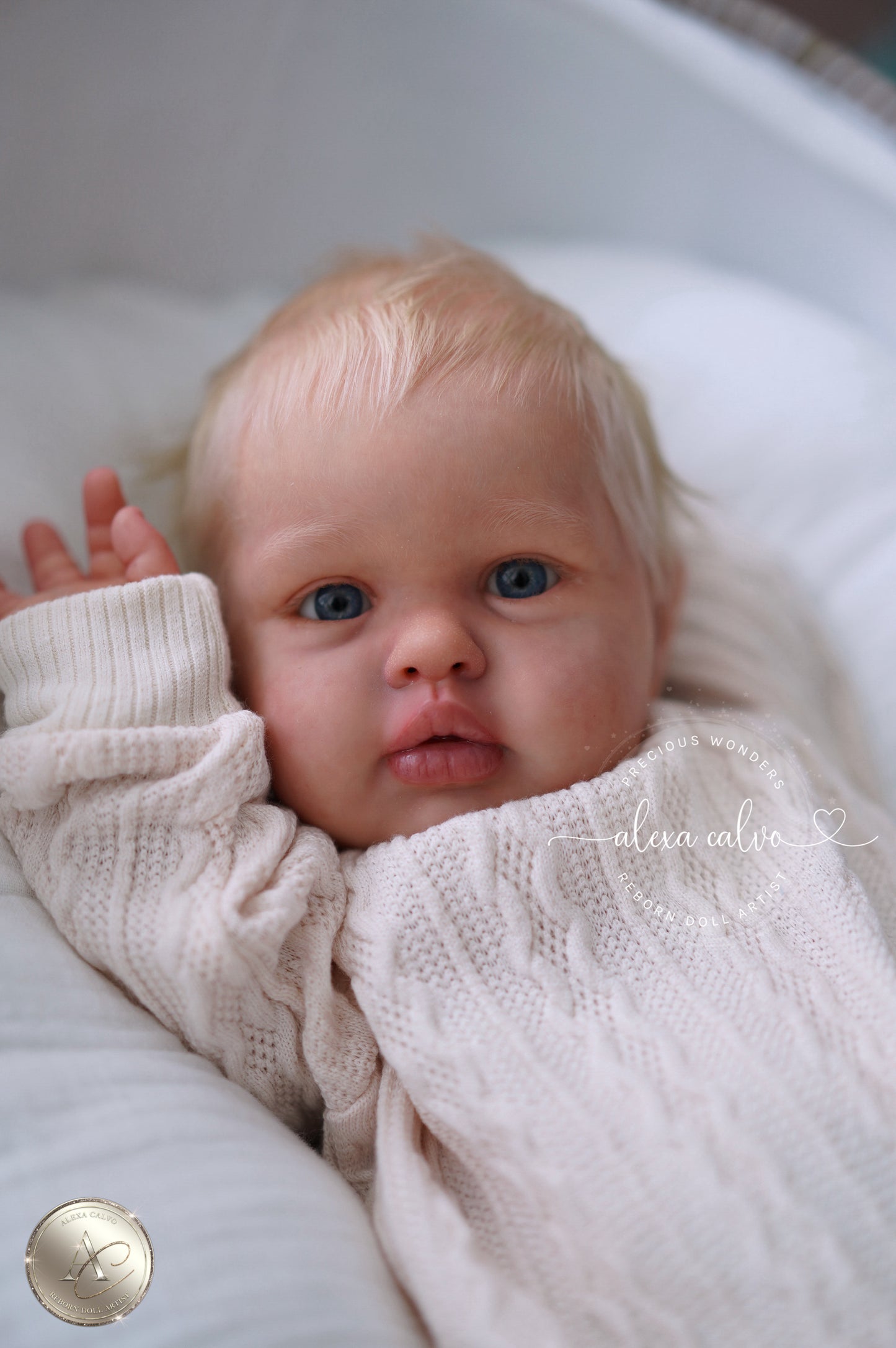 Baby Ellie  - Prototype by Irina Kaplanskaya, Reborn by Alexa Calvo