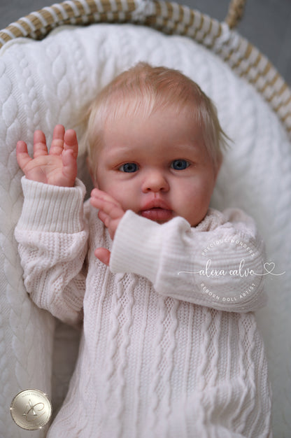 Baby Ellie  - Prototype by Irina Kaplanskaya, Reborn by Alexa Calvo