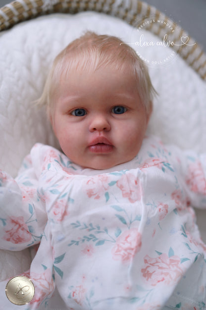 Baby Ellie  - Prototype by Irina Kaplanskaya, Reborn by Alexa Calvo