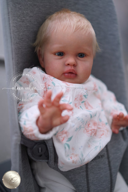 Baby Ellie  - Prototype by Irina Kaplanskaya, Reborn by Alexa Calvo