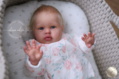 Baby Ellie  - Prototype by Irina Kaplanskaya, Reborn by Alexa Calvo