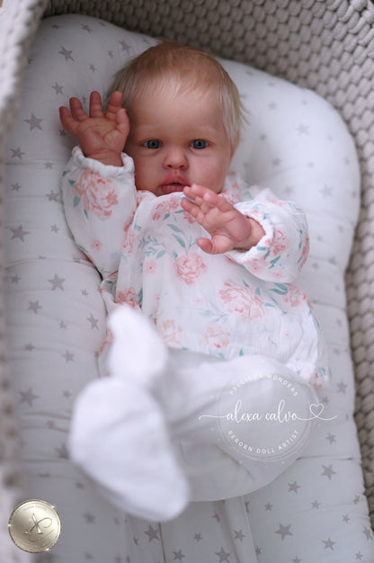 Baby Ellie  - Prototype by Irina Kaplanskaya, Reborn by Alexa Calvo