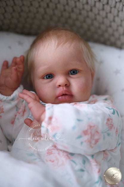 Baby Ellie  - Prototype by Irina Kaplanskaya, Reborn by Alexa Calvo