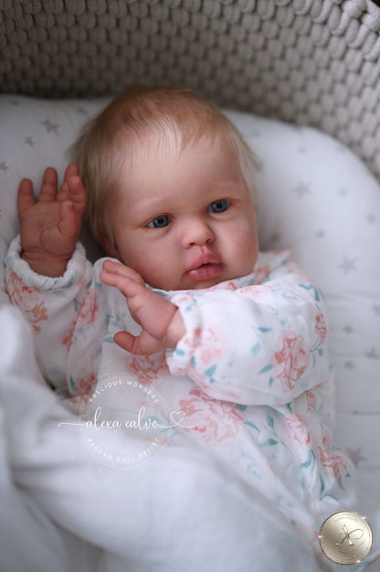 Baby Ellie  - Prototype by Irina Kaplanskaya, Reborn by Alexa Calvo