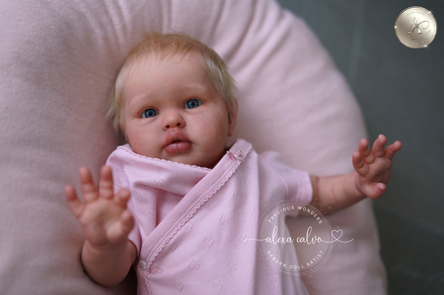 Baby Ellie  - Prototype by Irina Kaplanskaya, Reborn by Alexa Calvo