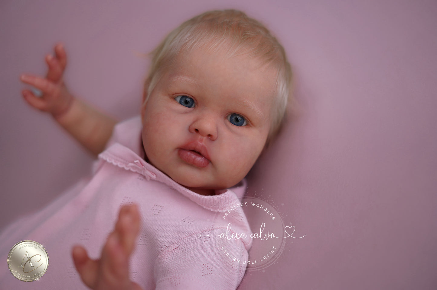 Baby Ellie  - Prototype by Irina Kaplanskaya, Reborn by Alexa Calvo