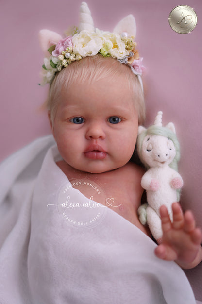 Baby Ellie  - Prototype by Irina Kaplanskaya, Reborn by Alexa Calvo