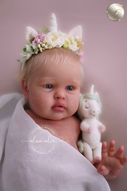 Baby Ellie  - Prototype by Irina Kaplanskaya, Reborn by Alexa Calvo
