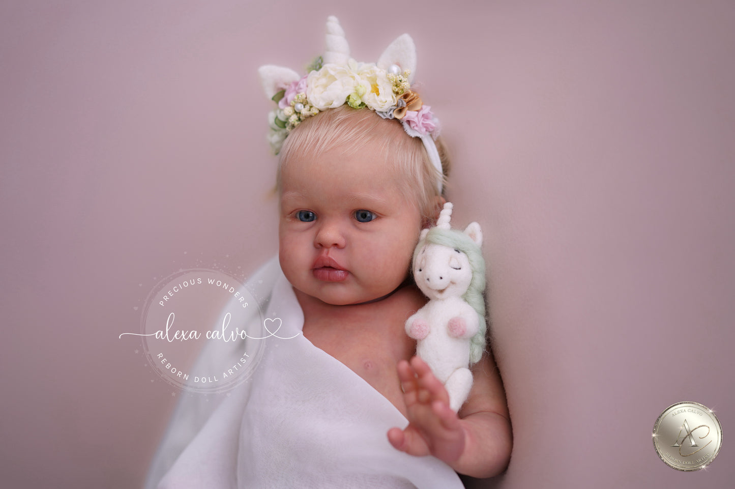 Baby Ellie  - Prototype by Irina Kaplanskaya, Reborn by Alexa Calvo