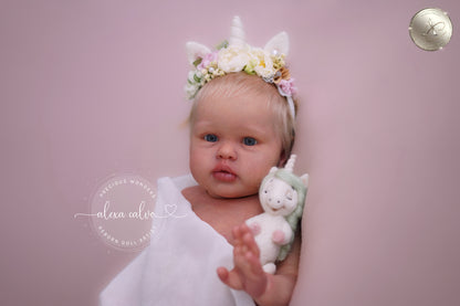 Baby Ellie  - Prototype by Irina Kaplanskaya, Reborn by Alexa Calvo