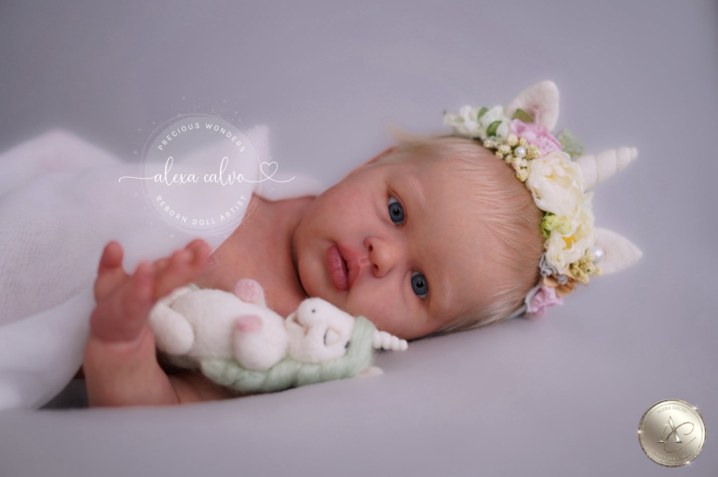 Baby Ellie  - Prototype by Irina Kaplanskaya, Reborn by Alexa Calvo