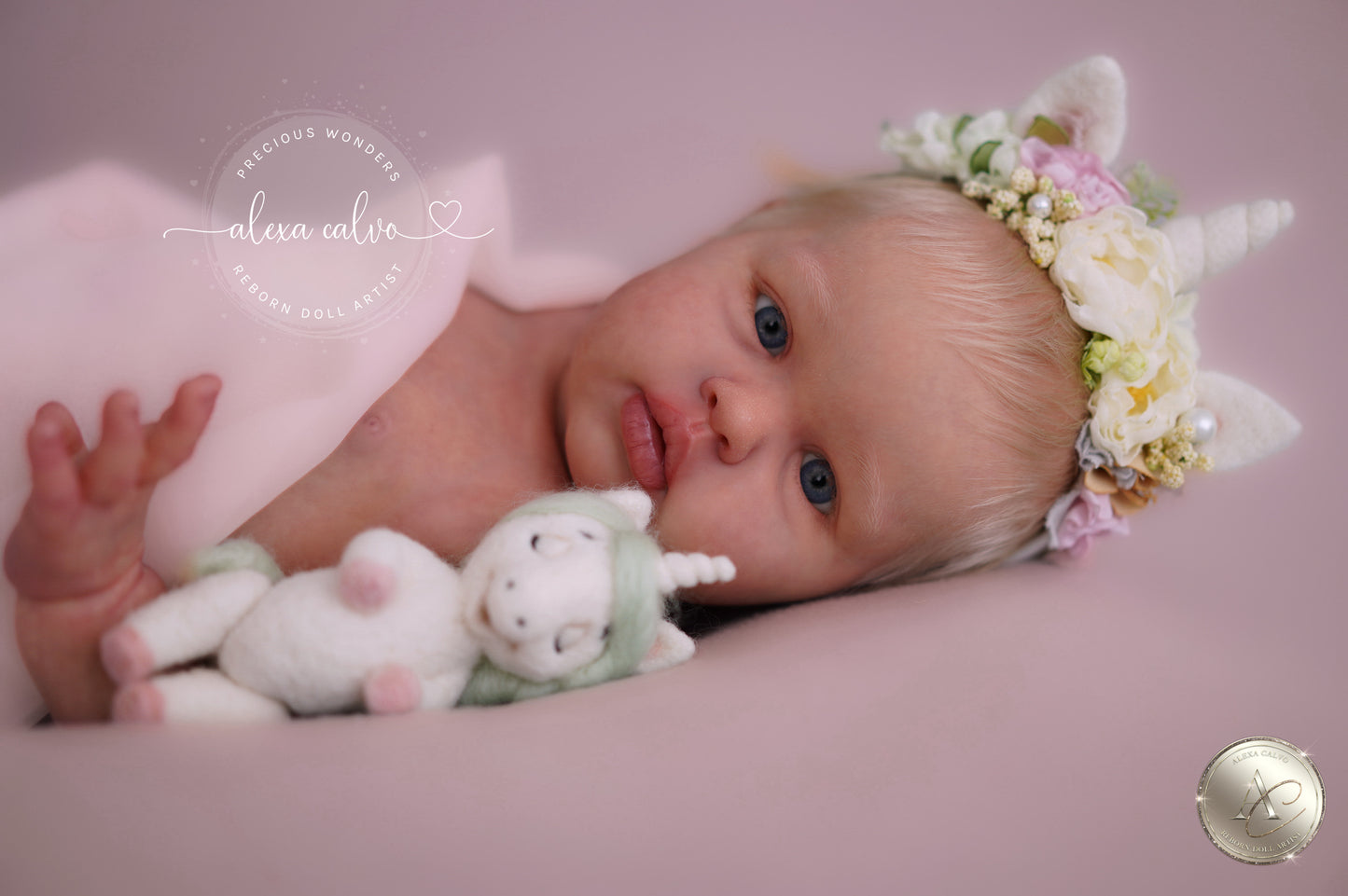 Baby Ellie  - Prototype by Irina Kaplanskaya, Reborn by Alexa Calvo