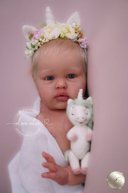 Baby Ellie  - Prototype by Irina Kaplanskaya, Reborn by Alexa Calvo
