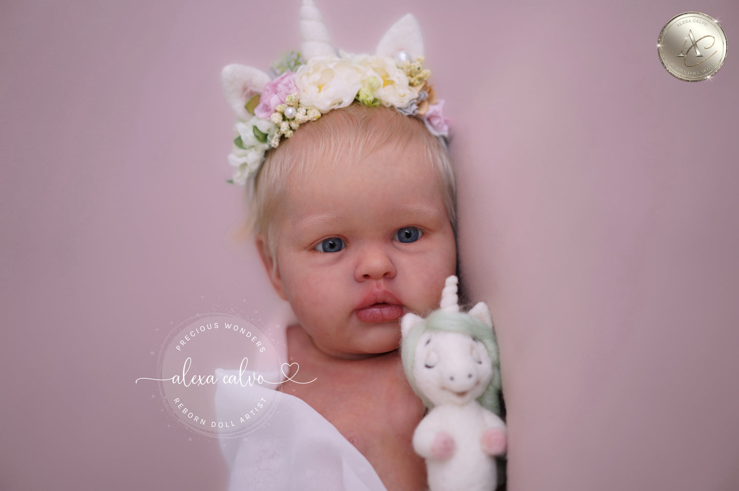 Baby Ellie  - Prototype by Irina Kaplanskaya, Reborn by Alexa Calvo