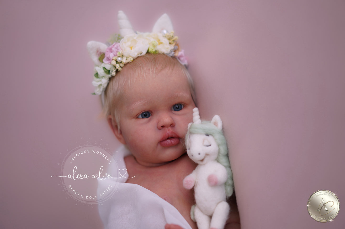Baby Ellie  - Prototype by Irina Kaplanskaya, Reborn by Alexa Calvo