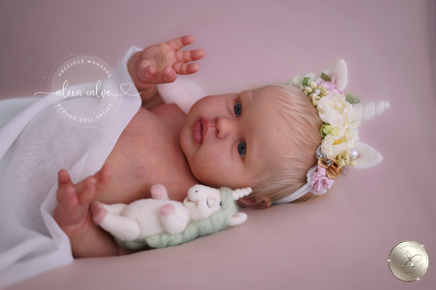 Baby Ellie  - Prototype by Irina Kaplanskaya, Reborn by Alexa Calvo