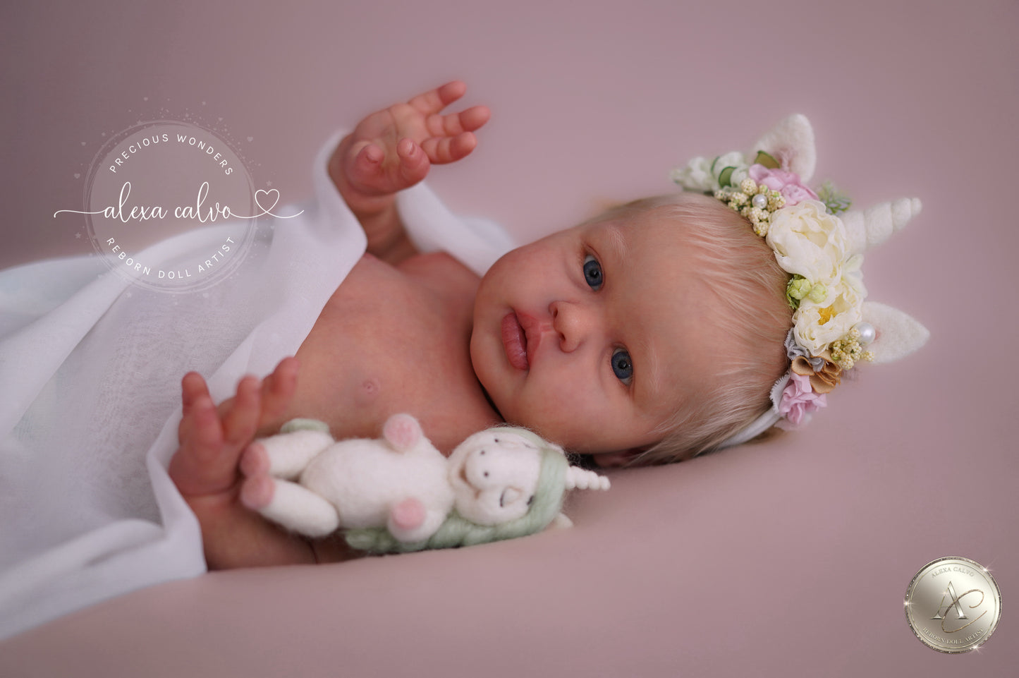 Baby Ellie  - Prototype by Irina Kaplanskaya, Reborn by Alexa Calvo