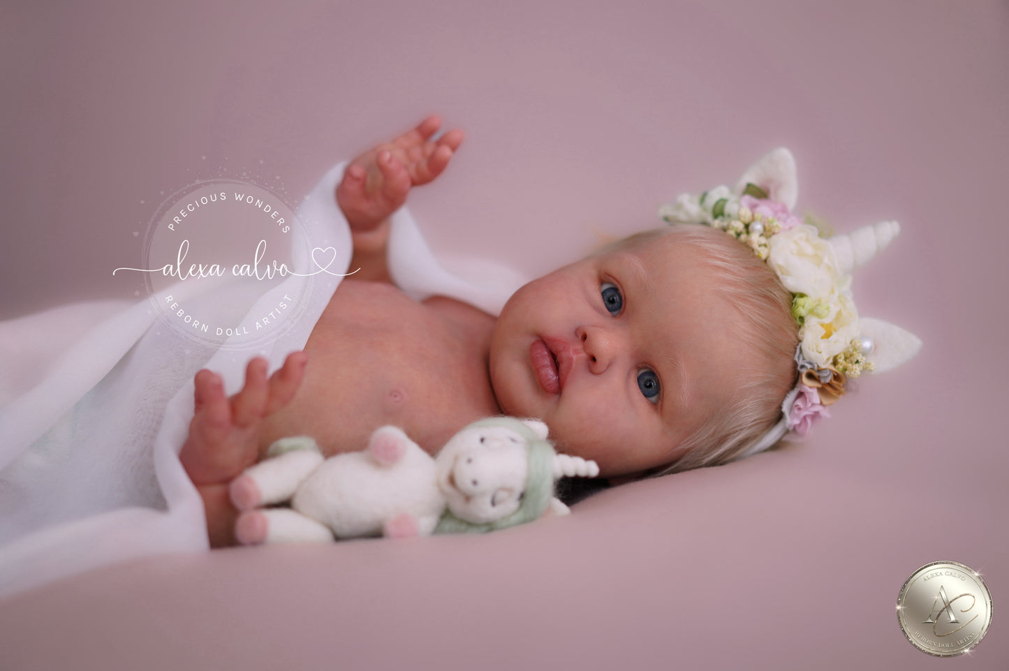 Baby Ellie  - Prototype by Irina Kaplanskaya, Reborn by Alexa Calvo