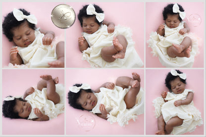 One-of-a-kind artist doll - not a toy.  Baby Catania - Prototype - sculpt by Teresa De Castro, Artist: Alexa Calvo