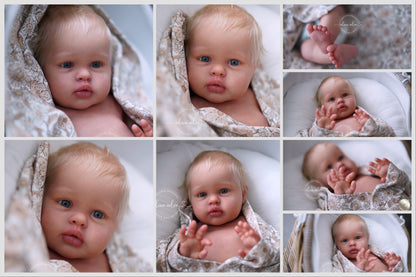 Baby Ellie  - Prototype by Irina Kaplanskaya, Reborn by Alexa Calvo