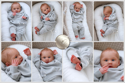 One-of-a-kind artist doll - not a toy. Baby Mariana - Prototype - sculpt by Mayra Garza, Artist: Alexa Calvo