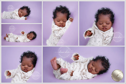 One-of-a-kind artist doll - not a toy. Baby Bahama- Prototype - sculpt by Teresa de Castro, Reborn artist: Alexa Calvo