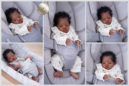 One-of-a-kind artist doll - not a toy. Baby Bahama- Prototype - sculpt by Teresa de Castro, Reborn artist: Alexa Calvo