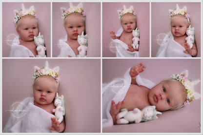 Baby Ellie  - Prototype by Irina Kaplanskaya, Reborn by Alexa Calvo
