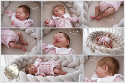 One-of-a-kind artist doll - not a toy. Baby Blessings - Prototype - sculpt by Lorraine Yophi, Artist: Alexa Calvo