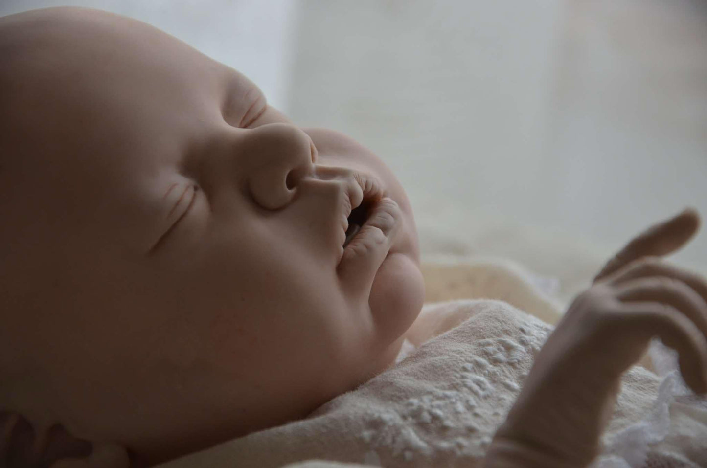 Artwork artist doll Prototype reservation-  desposit (50%) - Rachele by Eva Brilli