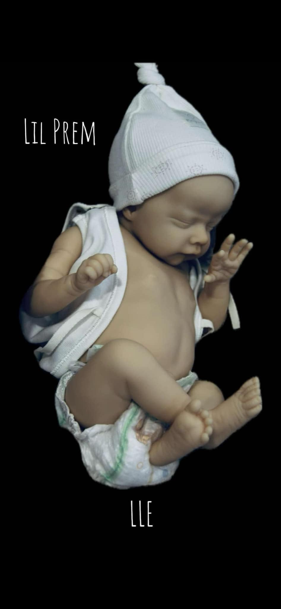 Artwork artist doll Prototype reservation-  desposit (50%) - Lil Prem by Laura Lee Eagles