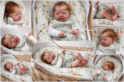 Einzigartige Künstlerpuppe – kein Spielzeug. Baby Cypress – Prototyp – Modelliert von Dawn Murray McLeod, Künstlerin: Alexa Calvo