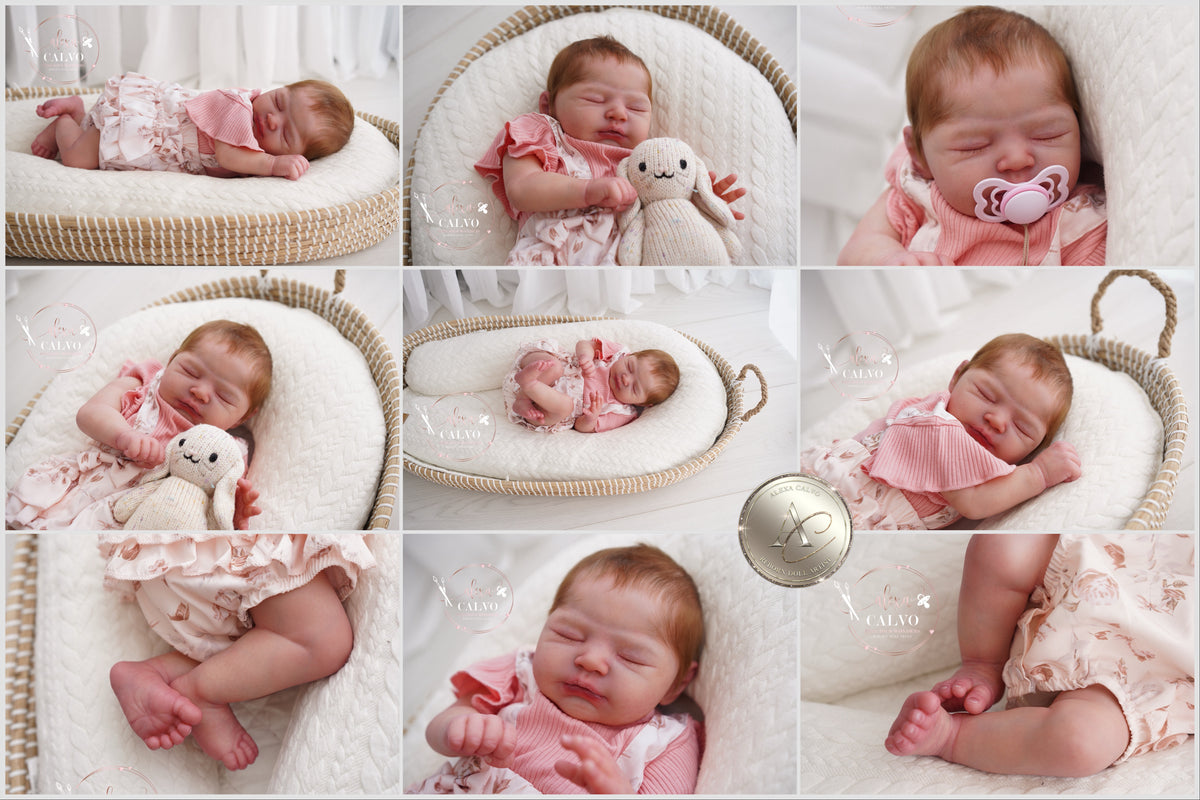 Einzigartige Künstlerpuppe – kein Spielzeug. Baby Cypress – Prototyp – Modelliert von Dawn Murray McLeod, Künstlerin: Alexa Calvo