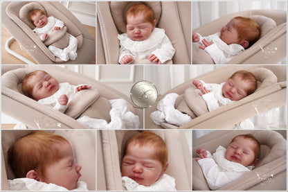 Einzigartige Künstlerpuppe – kein Spielzeug. Baby Cypress – Prototyp – Modelliert von Dawn Murray McLeod, Künstlerin: Alexa Calvo