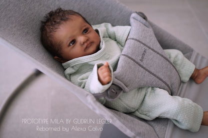 Baby Mila - Prototype by Gudrun Legler, Reborn by Alexa Calvo